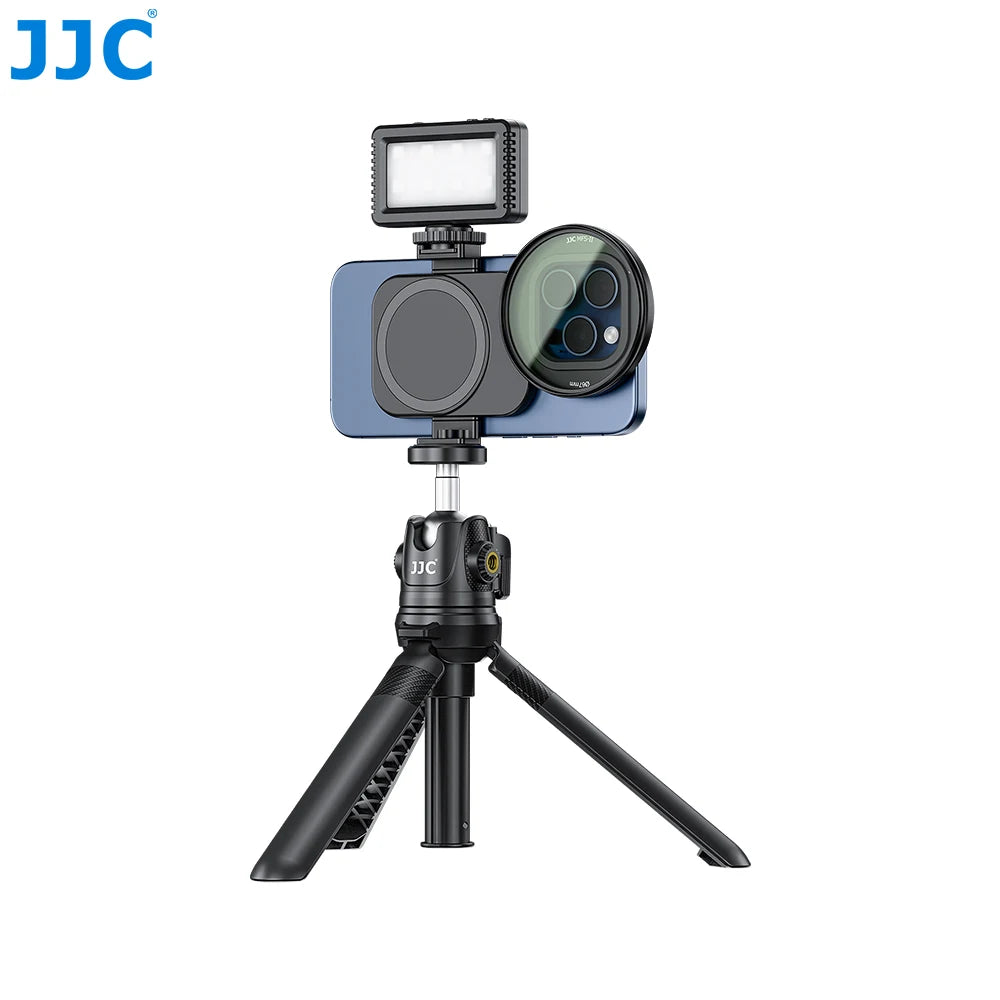 JJC 67mm Magnetic Lens Filter Adapter with Dual-sided MagSafe Cold Shoe for iPhone