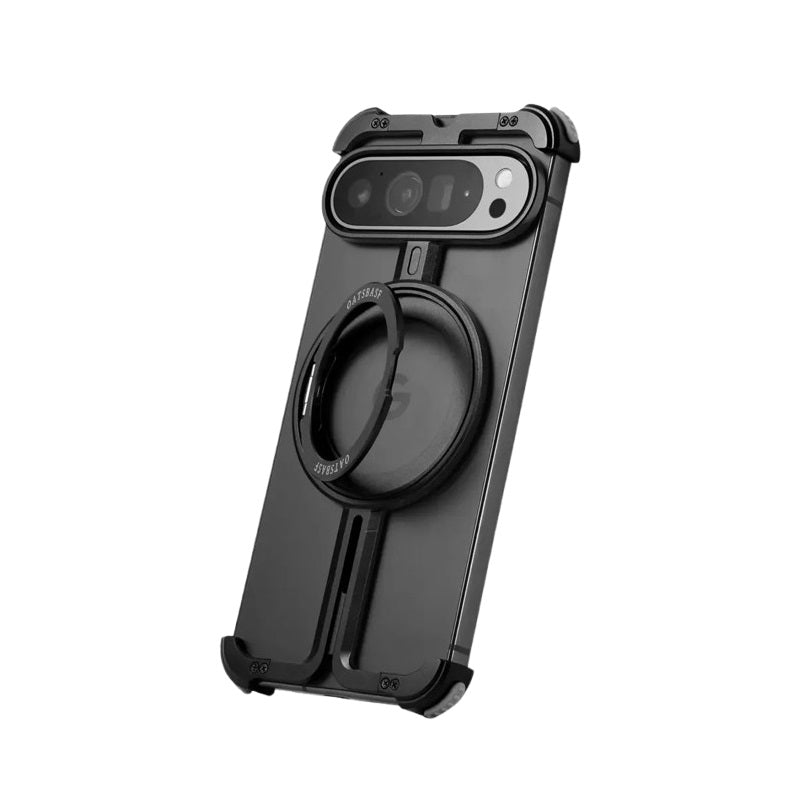 Frameless Magnetic Case with 360° Rotating Kickstand for Google Pixel 9 Series