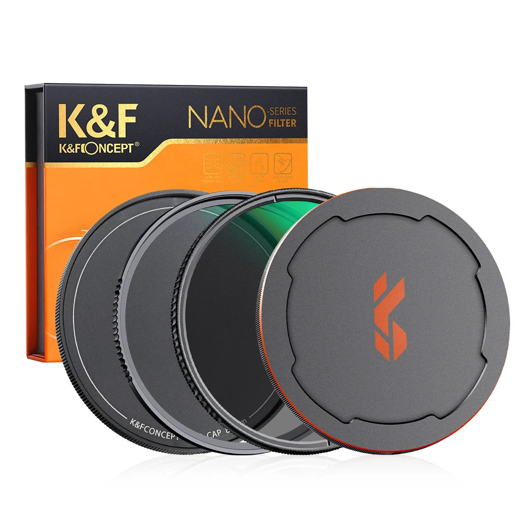 K&F Concept MC UV & CPL Camera Filter Kit with Lens Cap