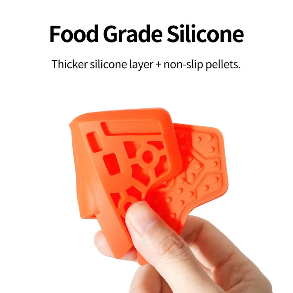 TELESIN Foldable Motorcycle Helmet Mount Strap - Compact & Reliable