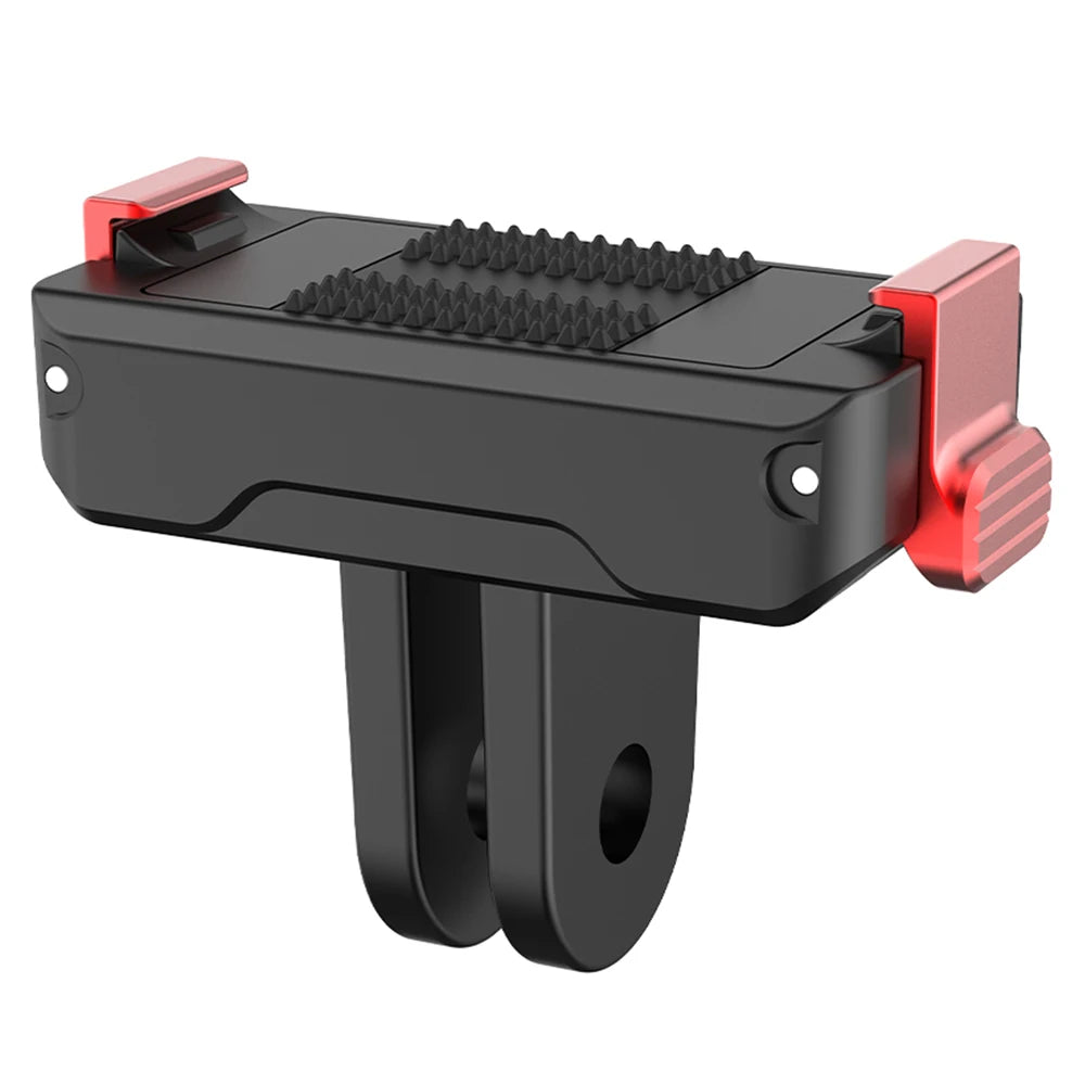 Magnetic quick release adapter base for DJI Osmo Action 5 Pro, easy and secure mounting.