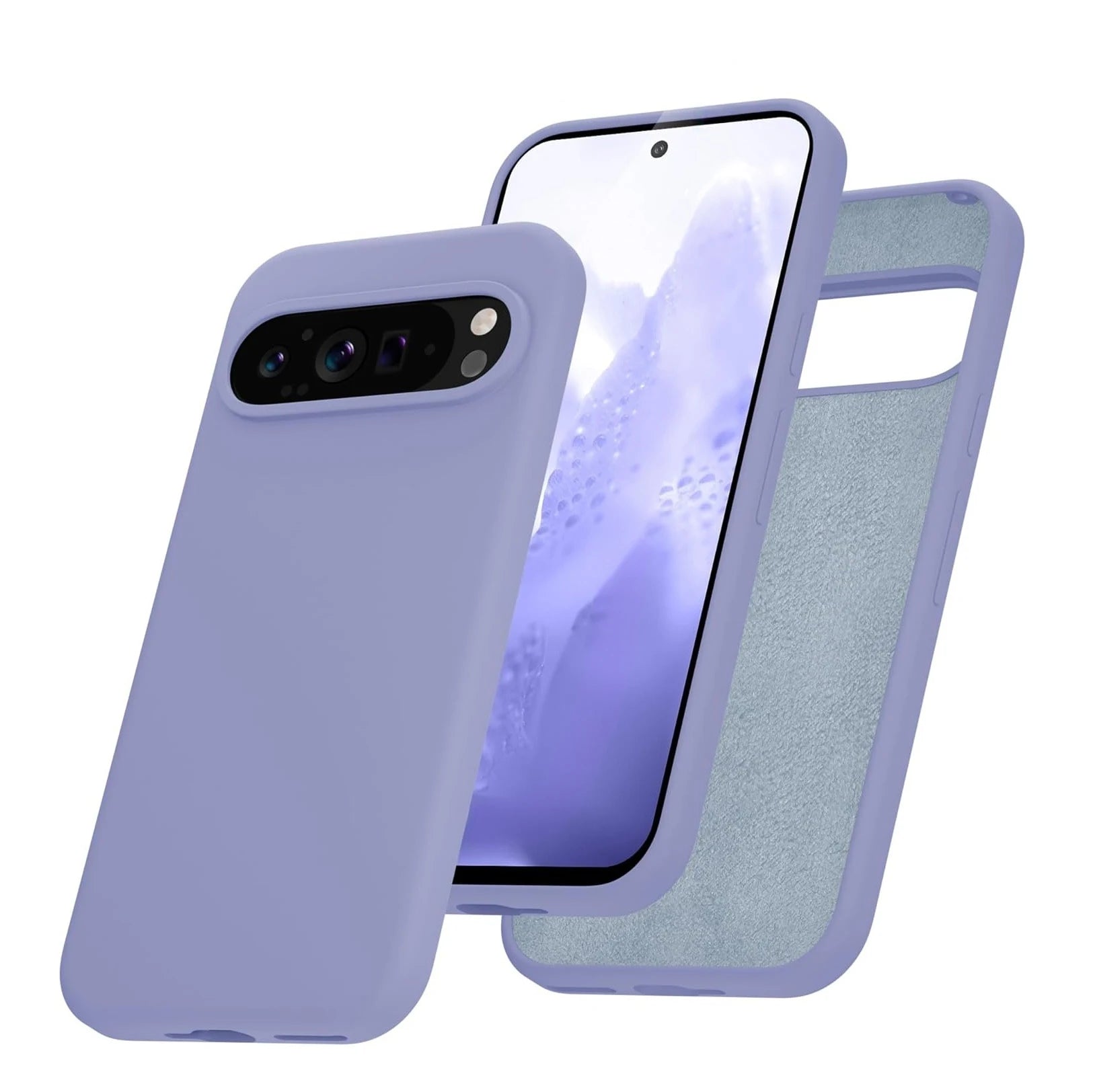Soft Skin Liquid Silicone Case for Pixel 9 Series