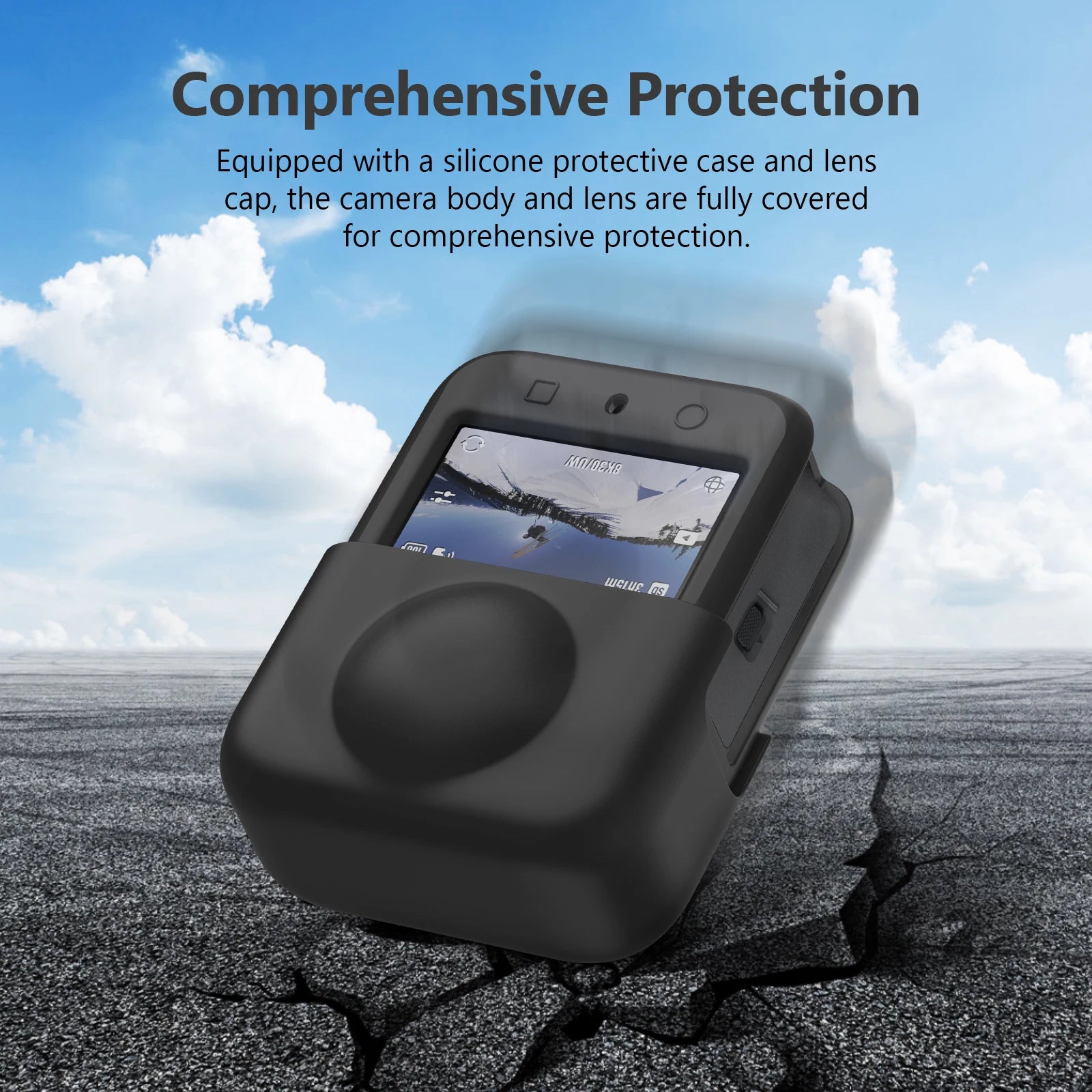 Anti-Scratch Silicone Case for DJI Osmo 360