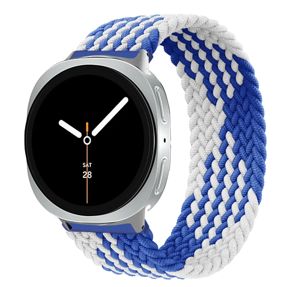 Braided Solo Loop Elastic Band for Samsung Galaxy Watch 8 / Galaxy Watch 8 Classic