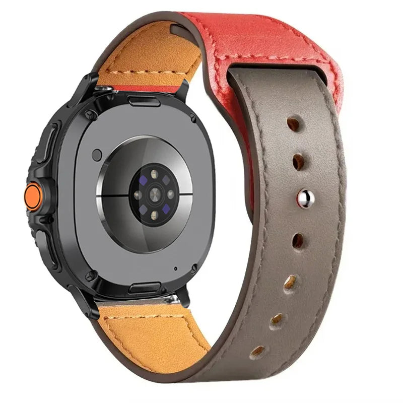 Comfortable Leather Wrist Strap for Samsung Galaxy Watch Ultra
