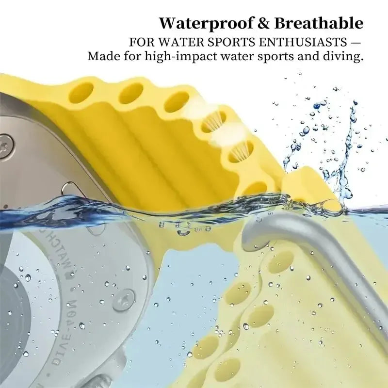 Ocean Silicone Band for Apple Watch