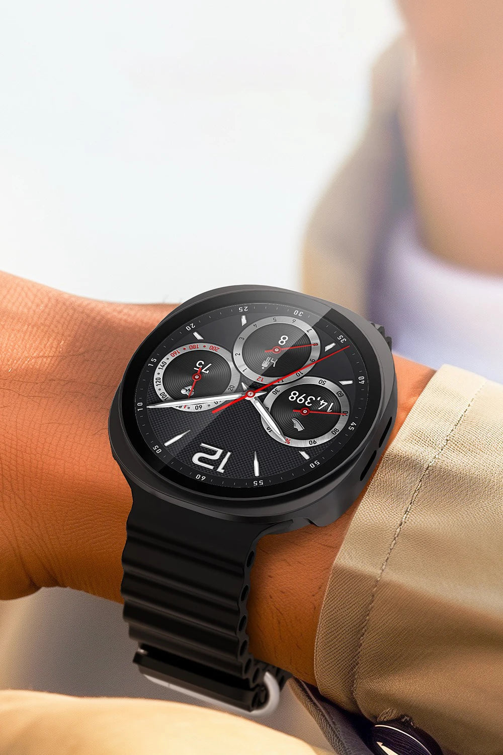 Full Coverage Screen Protector Case for Samsung Galaxy Watch 8