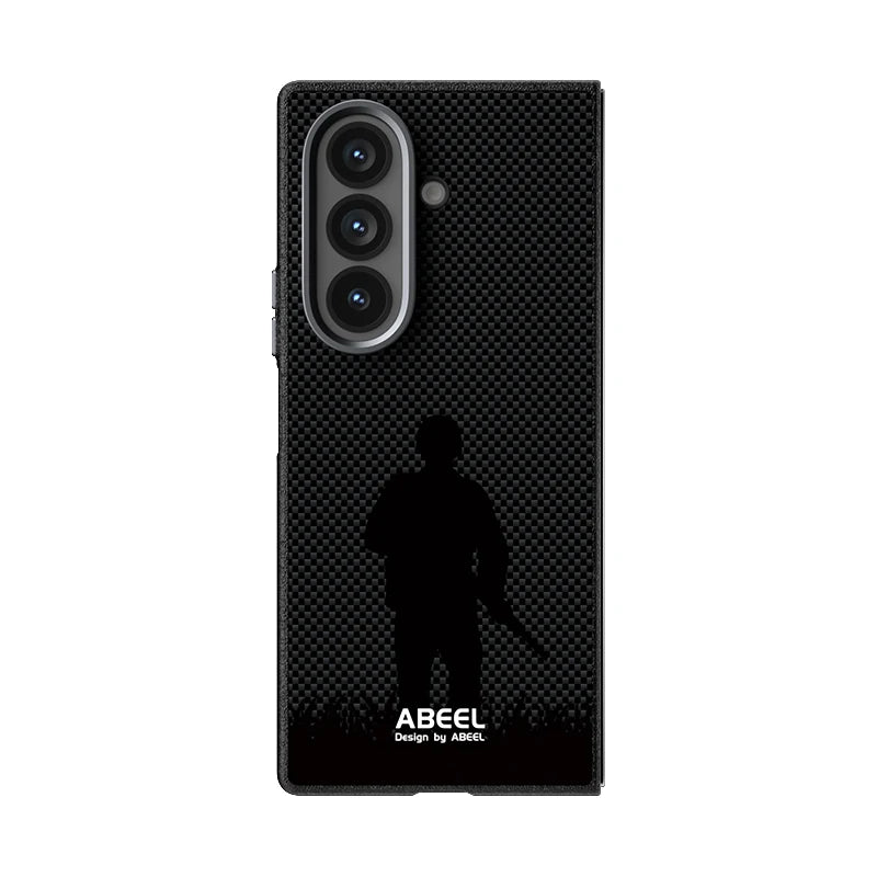 Shockproof Carbon Fiber Texture Magnetic Case for Samsung Galaxy Z Fold 7