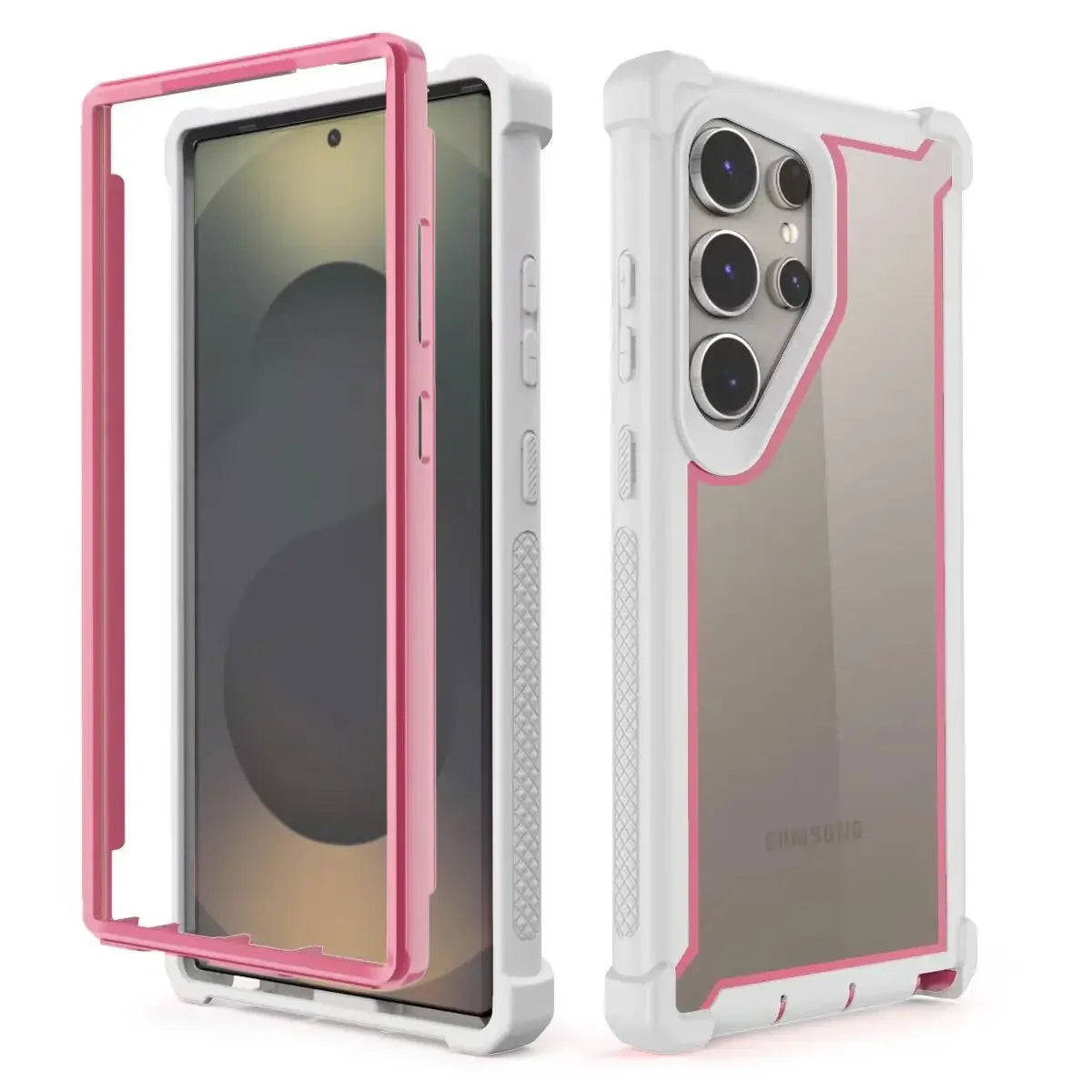 Rugged Luxury Protective Case for Galaxy S25 Series