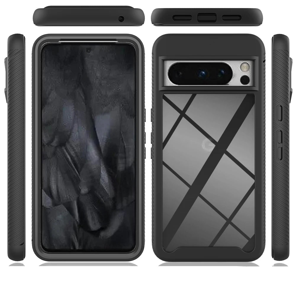 Hybrid Rugged Armor Shockproof Case For Google Pixel 7 Series