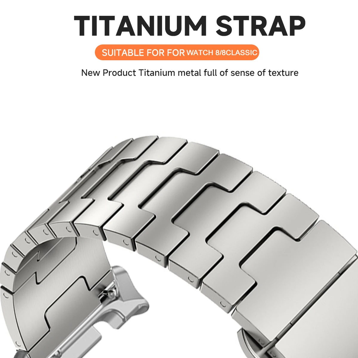 Luxury Titanium Bracelet for Samsung Galaxy Watch 8 & Samsung Galaxy Watch 8 Classic