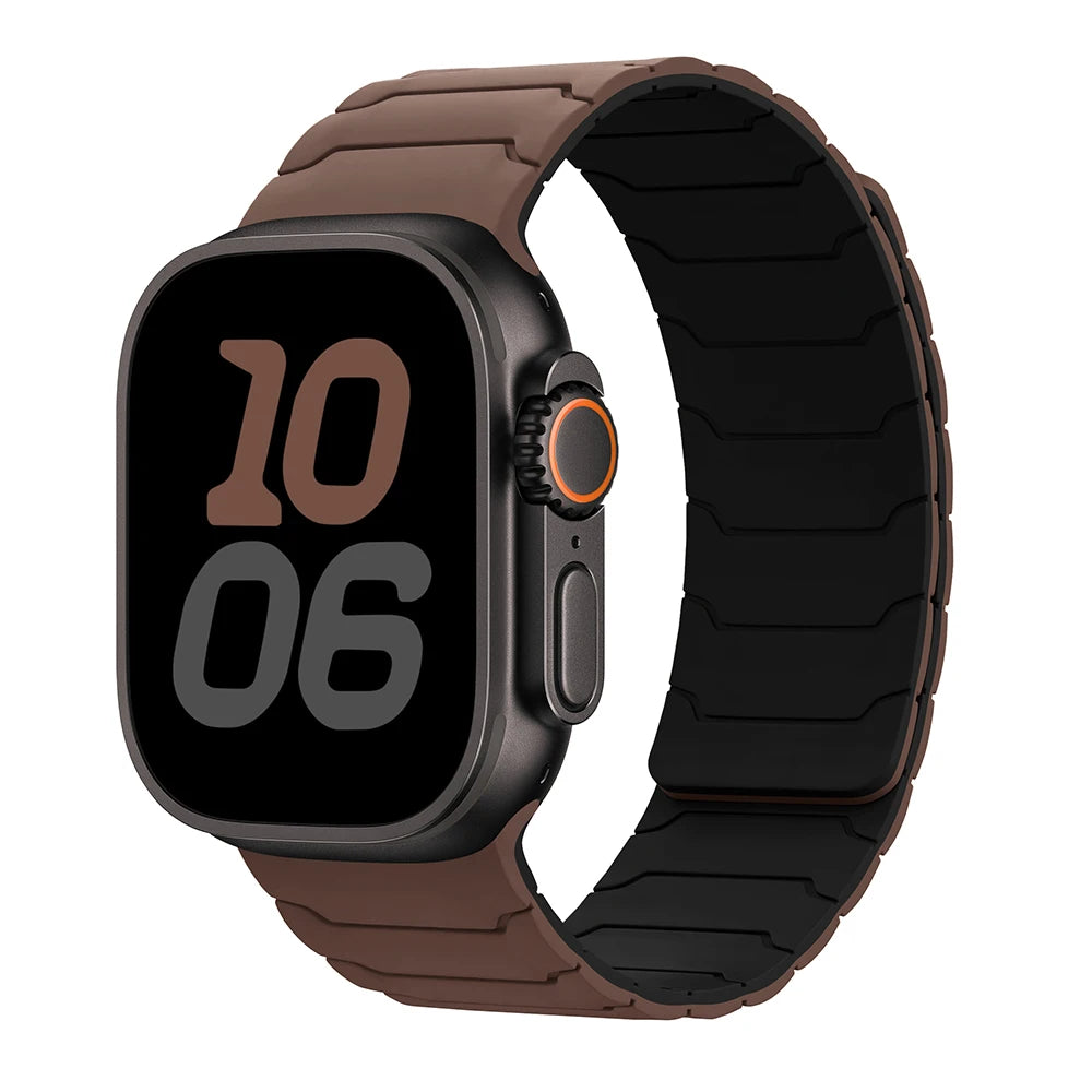 Premium Magnetic Silicone Band for Apple Watch