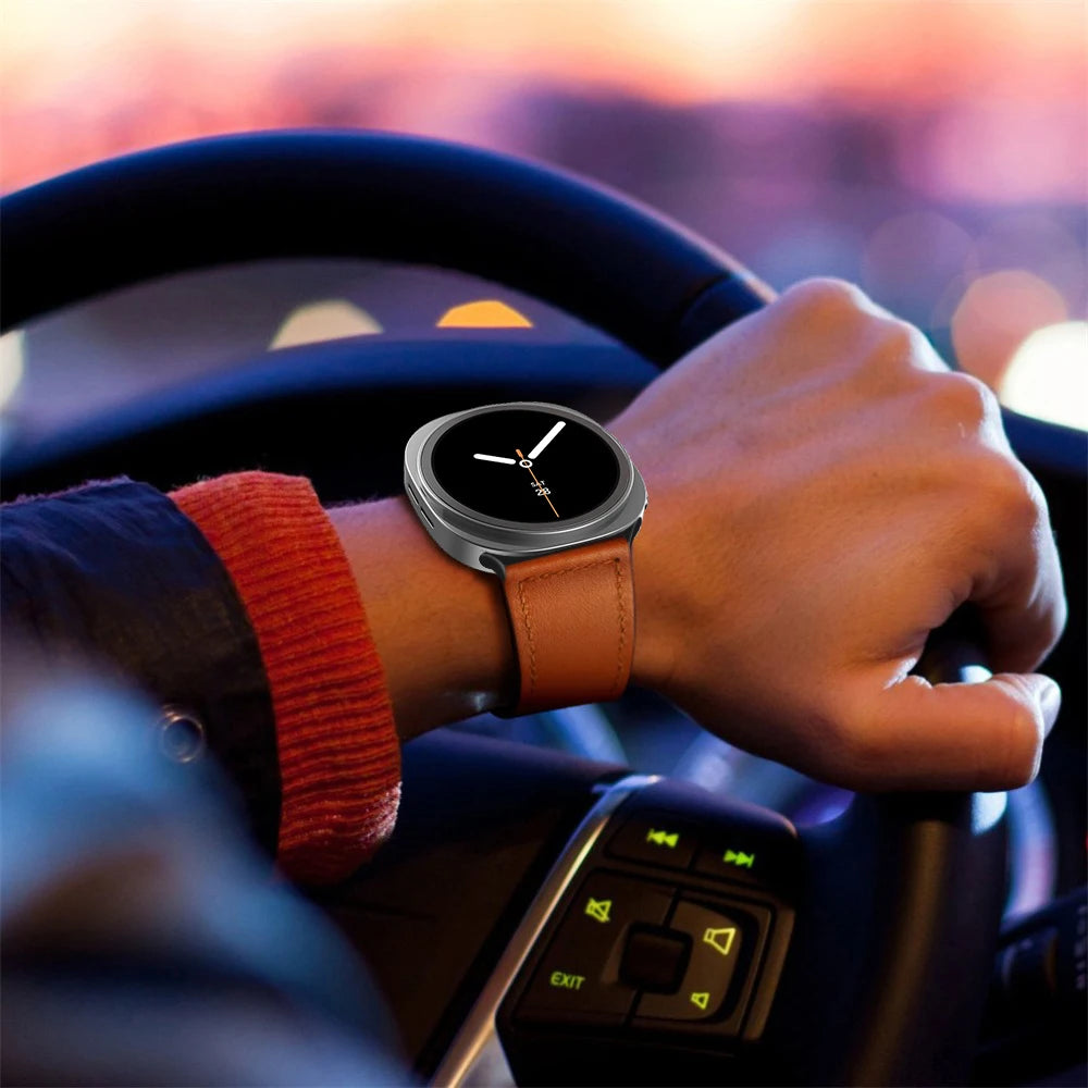 Comfortable Leather Wrist Strap for Samsung Galaxy Watch Ultra