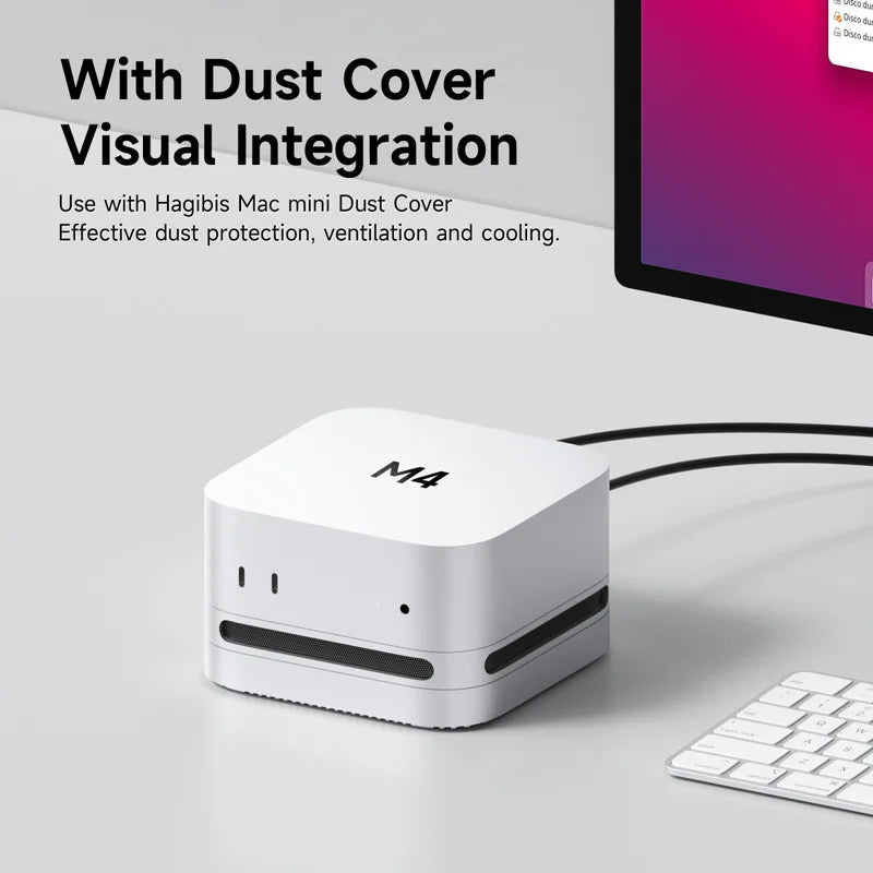 Hagibis USB4 M.2 NVMe SSD Enclosure for Mac mini M4/M4 Pro