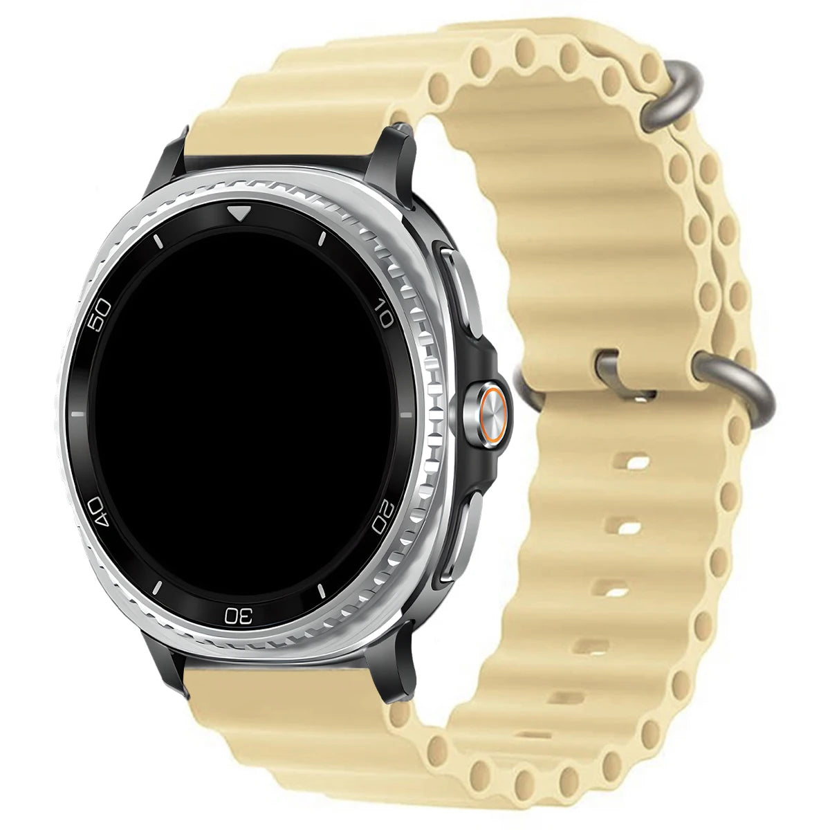 Ocean Silicone Strap for Samsung Galaxy Watch 8 & Galaxy Watch 8 Classic