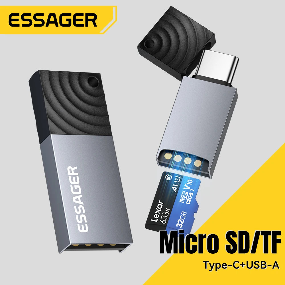 Essager Dual Interface Card Reader