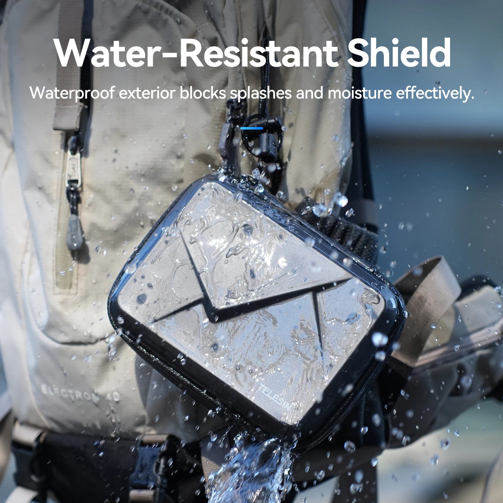 TELESIN Waterproof Carrying Bag for DJI Osmo Action 5 Pro