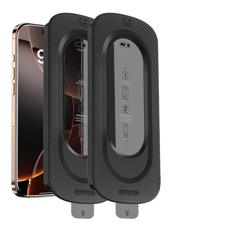 2-Pack Easy Install Tempered Glass Anti-Spy Privacy Screen Protector for iPhone 16 Series