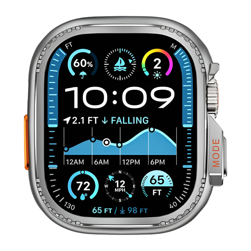 Durable Metal Bumper Frame for Apple Watch