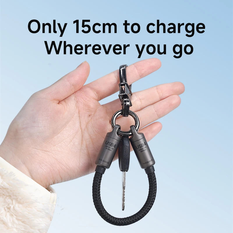 Hagibis 240W USB4 Short Cable