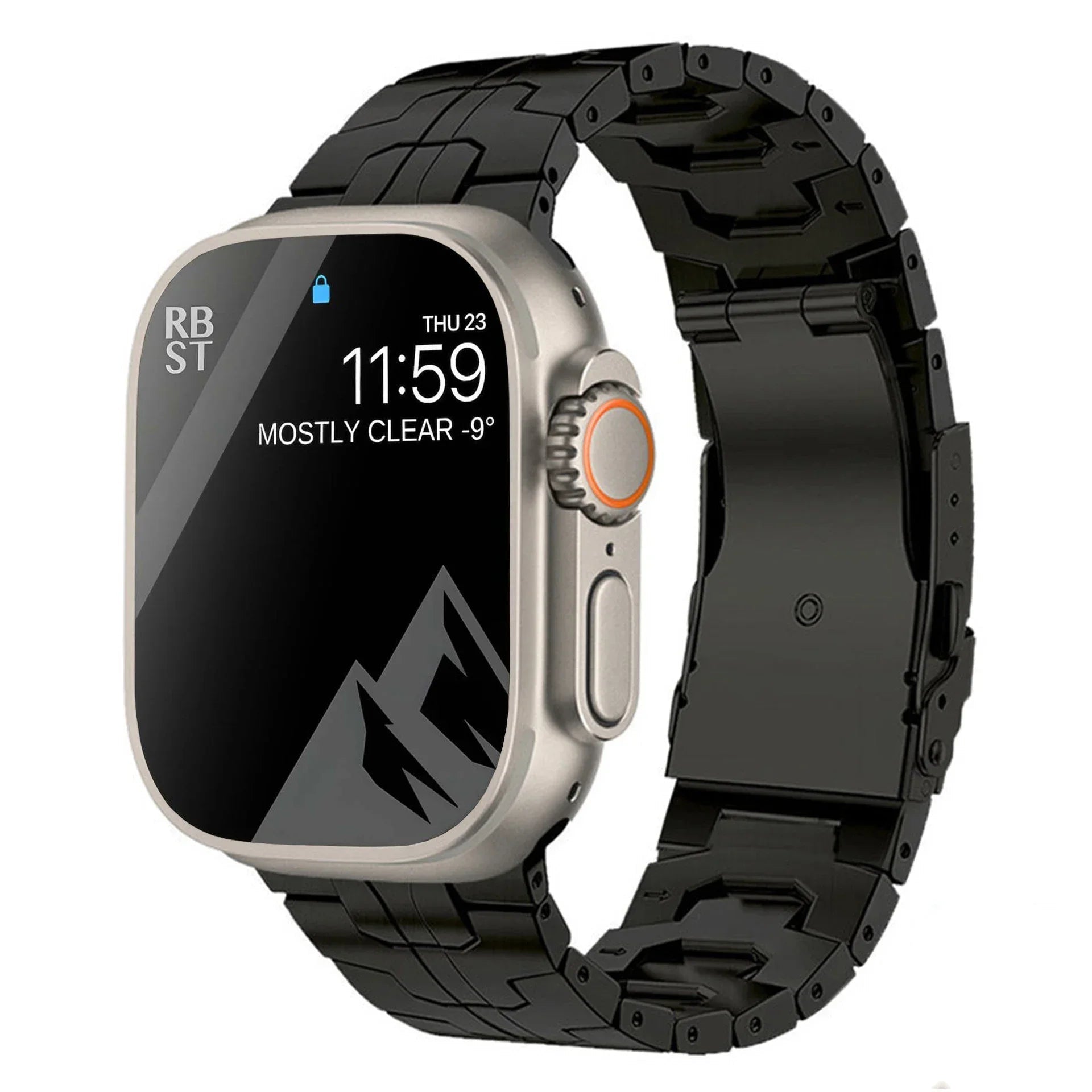 Luxury Titanium Metal Strap for Apple Watch