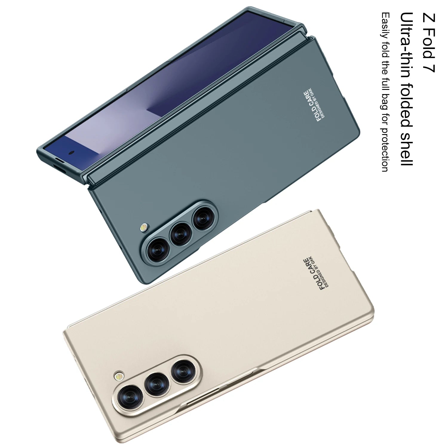 Ultra-Thin Armor Plastic Shockproof Case for Samsung Galaxy Z Fold7