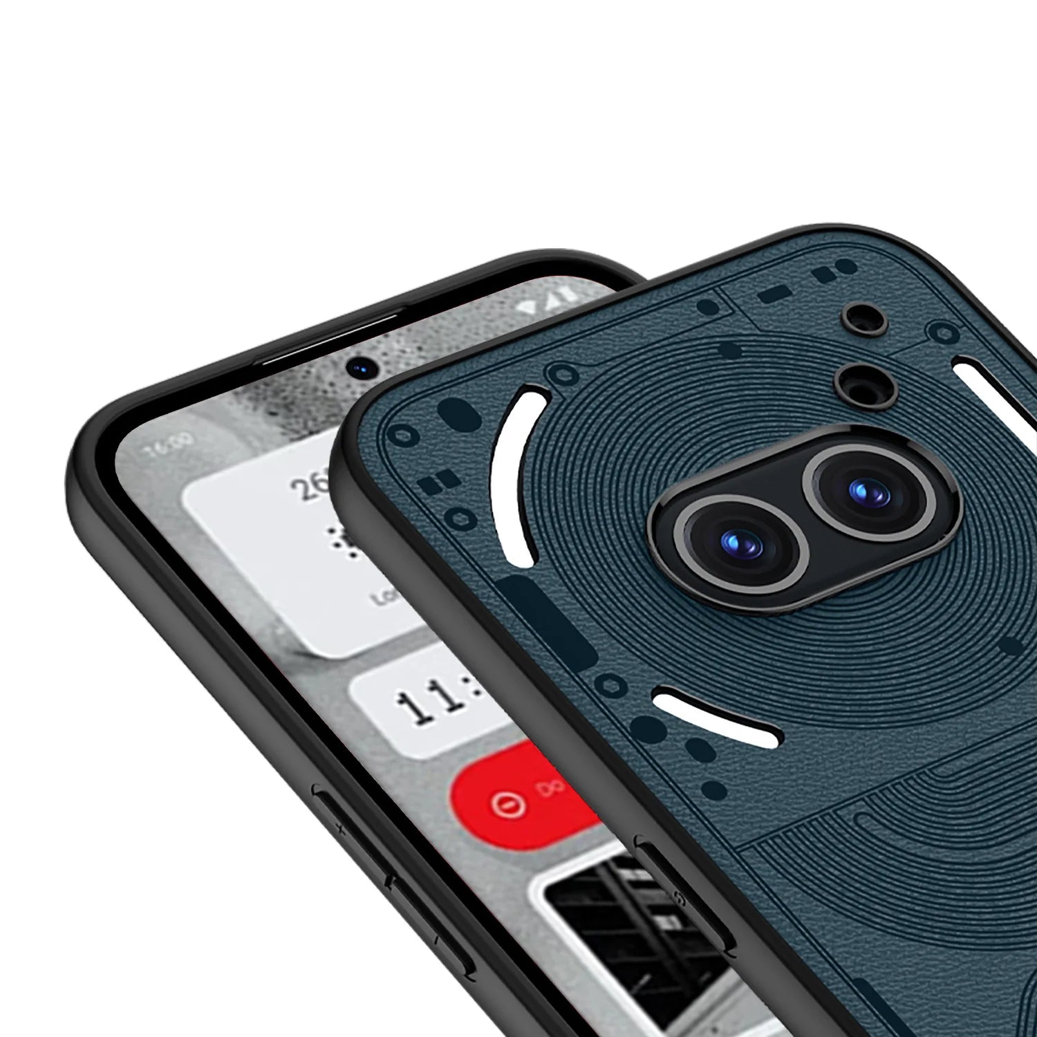 Luxury Matte Leather Soft Case for Nothing Phone 2a