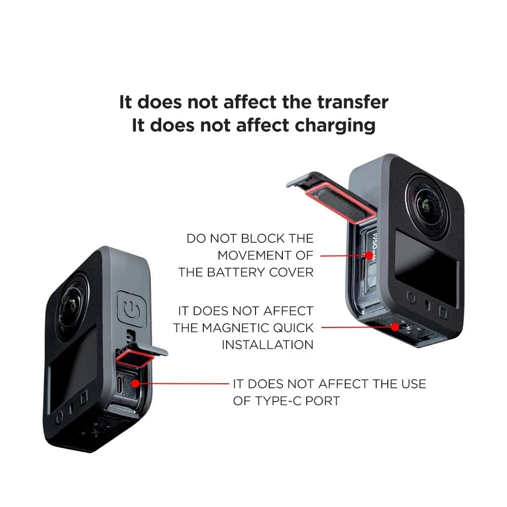 Anti-Scratch Silicone Case for DJI Osmo 360