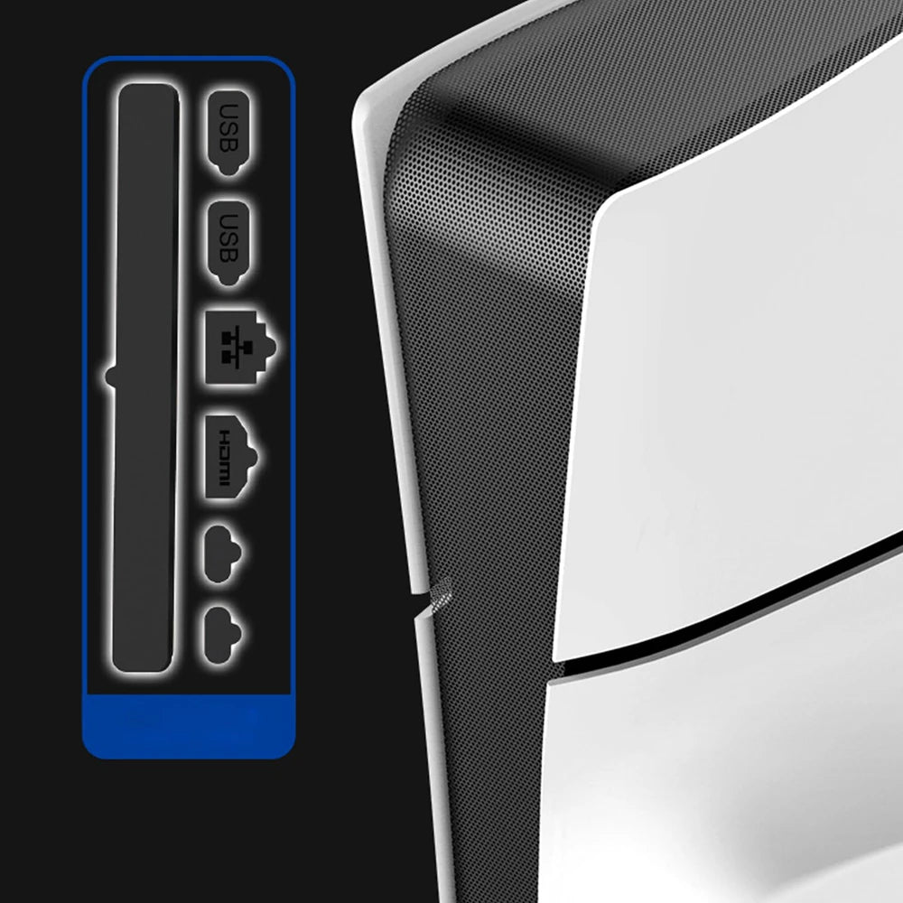 PlayStation 5 Slim Dust Cover Filter and Plug Kit