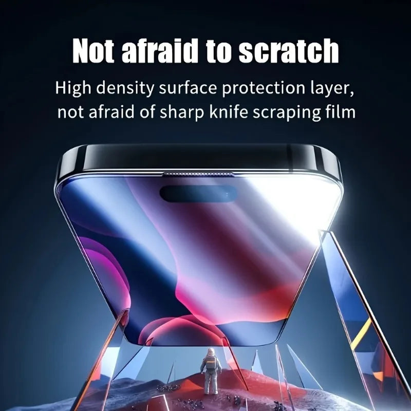 2-Pack Easy Install Tempered Glass Anti-Spy Privacy Screen Protector for iPhone 16 Series