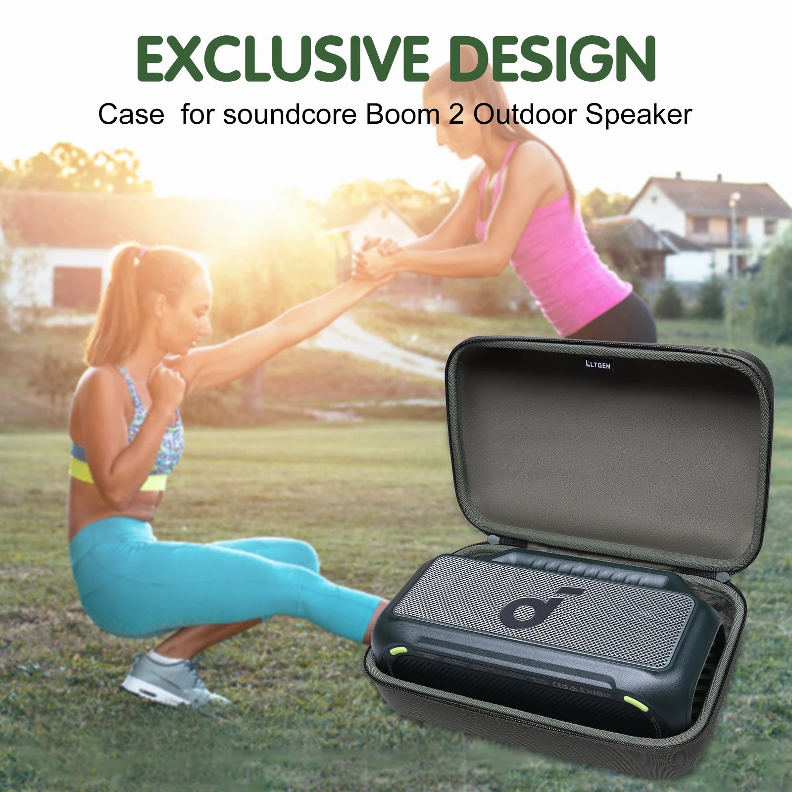 Soundcore Boom 2 Bluetooth Speaker Storage Bag
