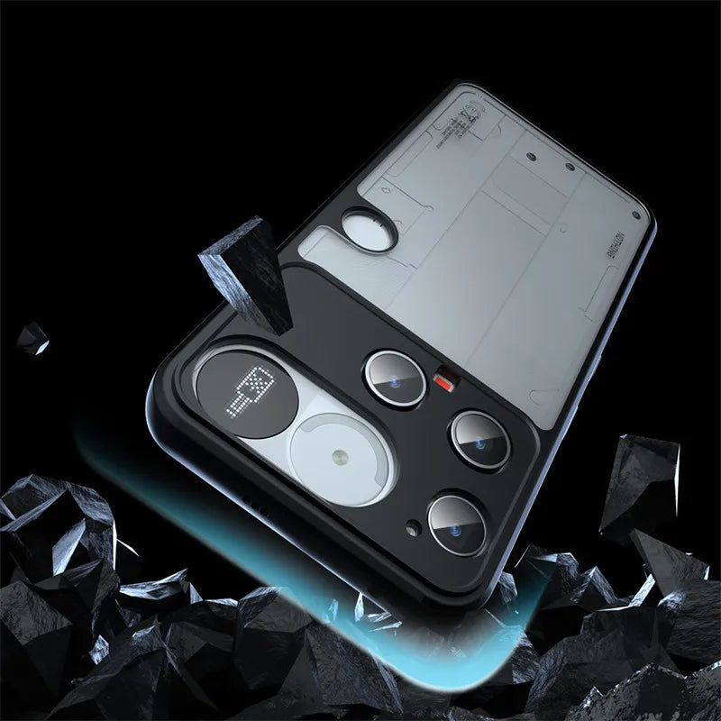 Nothing Phone 3 Luxury Clear Bumper Case