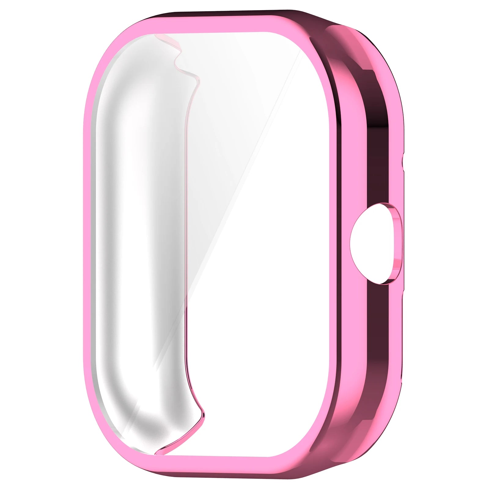 Plating TPU Case with Full Bumper Cover and Silicone Protector for Redmi Watch 4