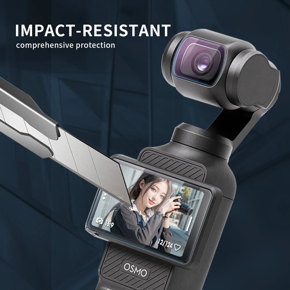 Tempered Glass Screen & Lens Protector for DJI Osmo Pocket 3