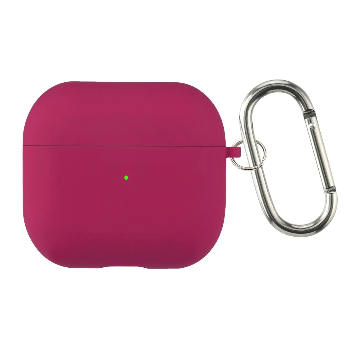 Inner Flocking Silicone and PC Keychain Case for AirPods Pro 2