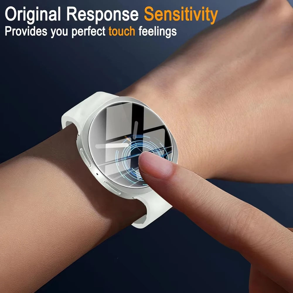 Full Coverage Tempered Glass Protector for Samsung Galaxy Watch 8 & Galaxy Watch 8 Classic