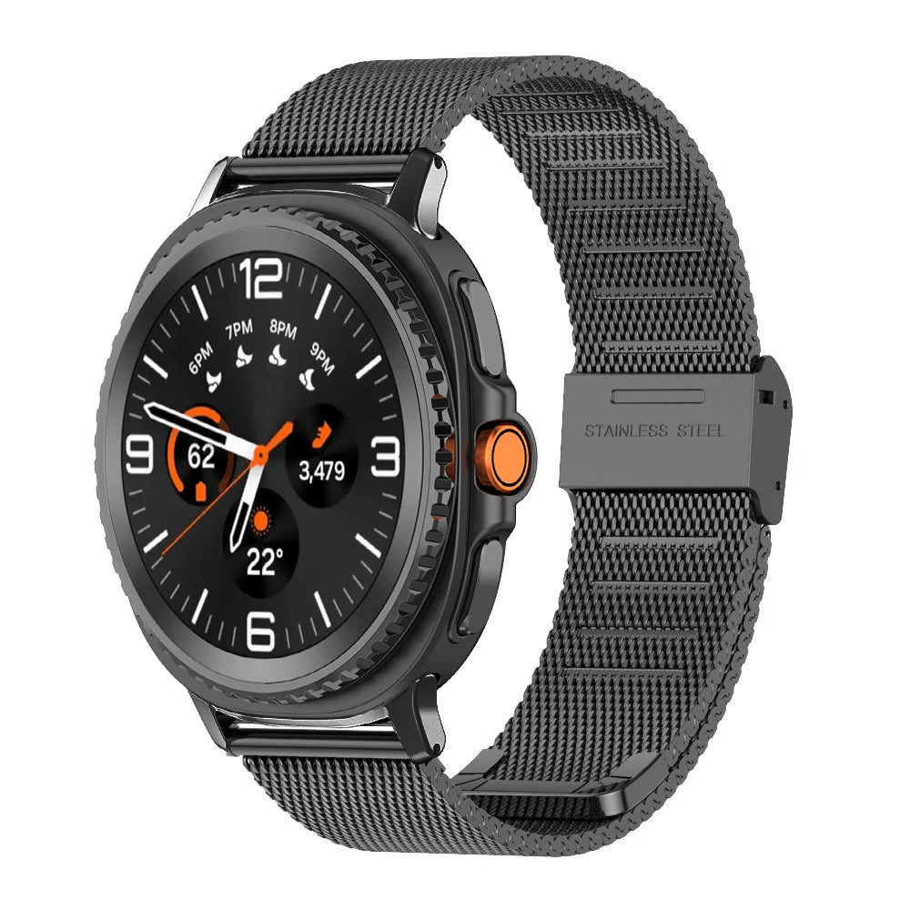 Adjustable Milanese Loop Metal Strap for Samsung Galaxy Watch 8 &  Galaxy Watch 8 Classic
