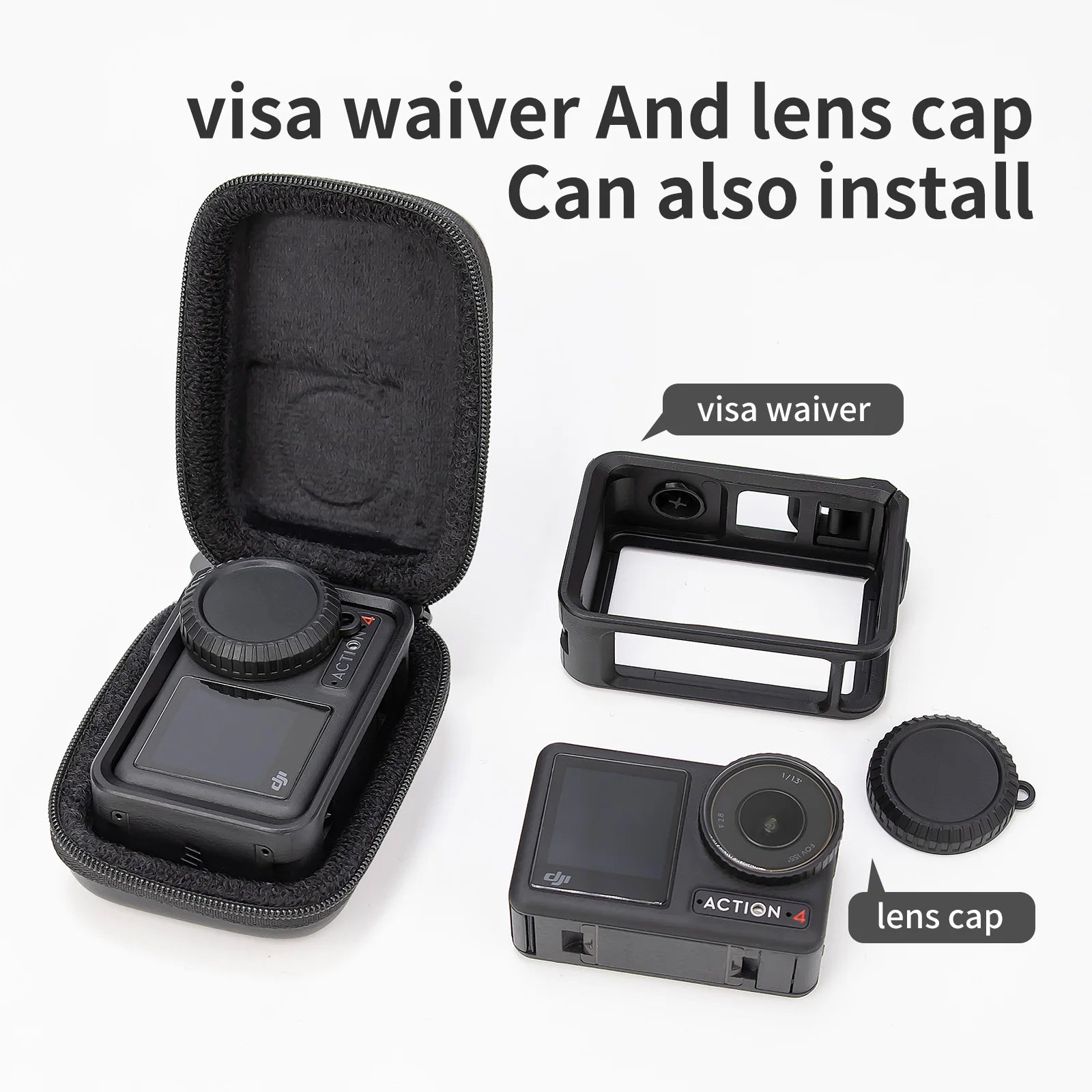 Universal Mini Protective Case for Action Cameras