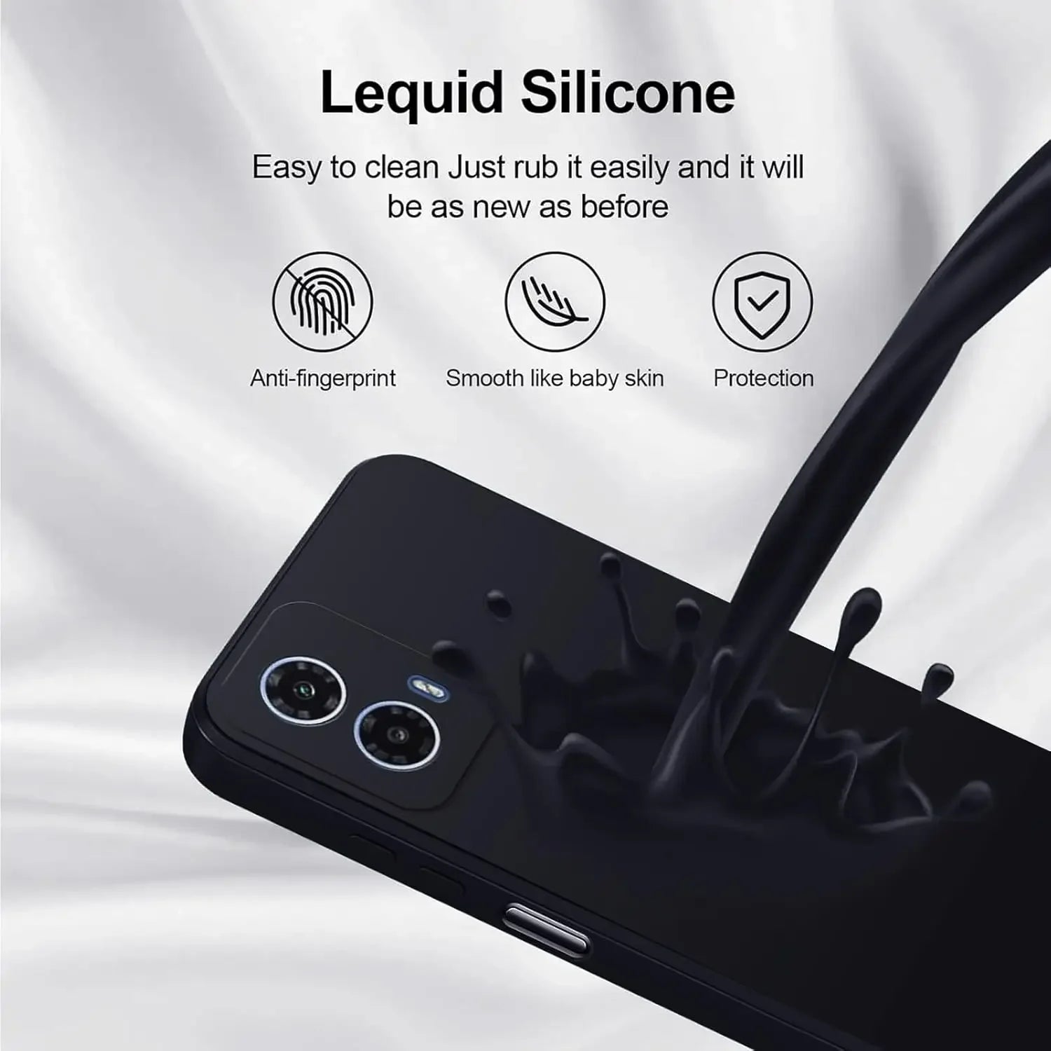 Liquid Silicone Flexible TPU Case for Nothing CMF Phone 2 Pro