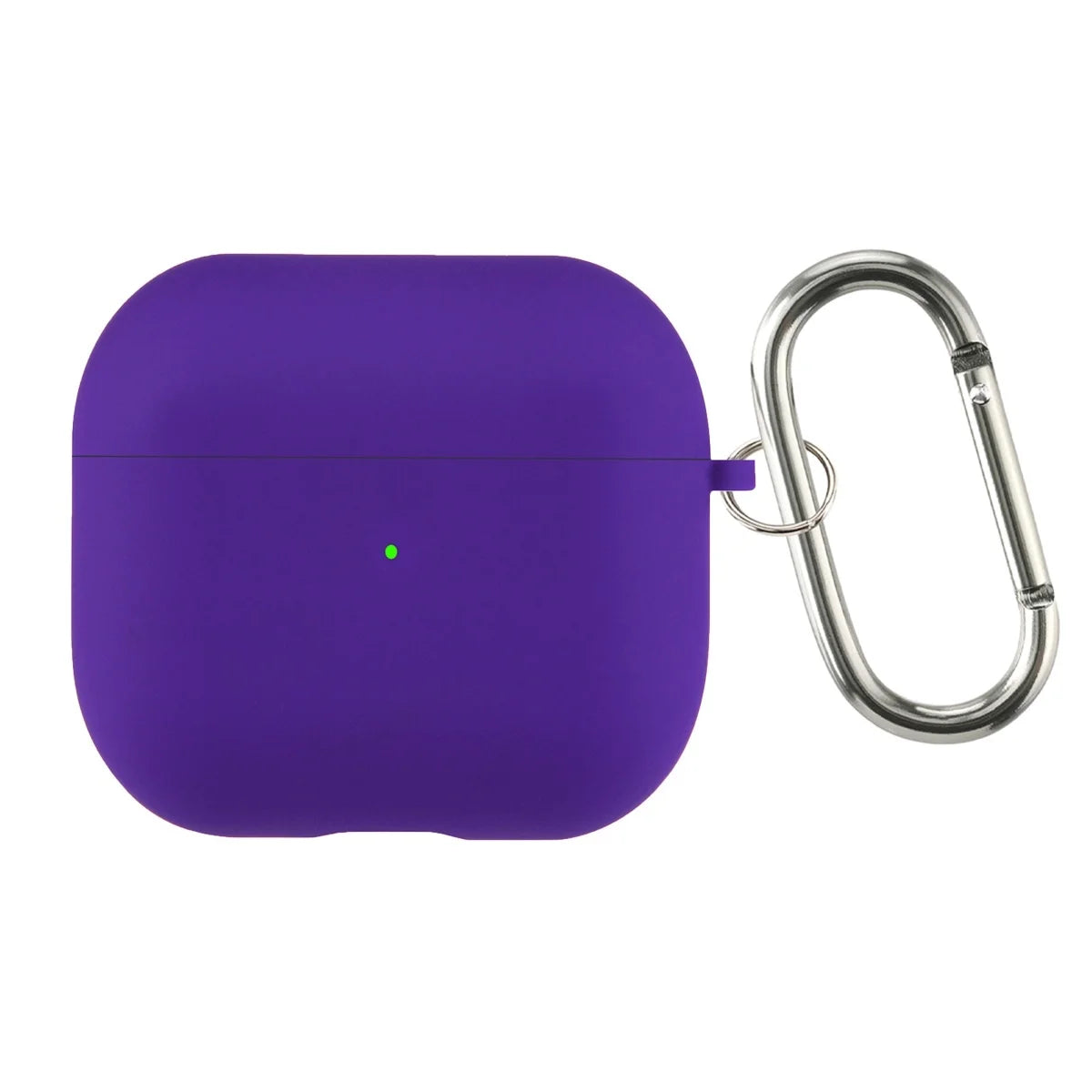 Inner Flocking Silicone and PC Keychain Case for AirPods Pro 2