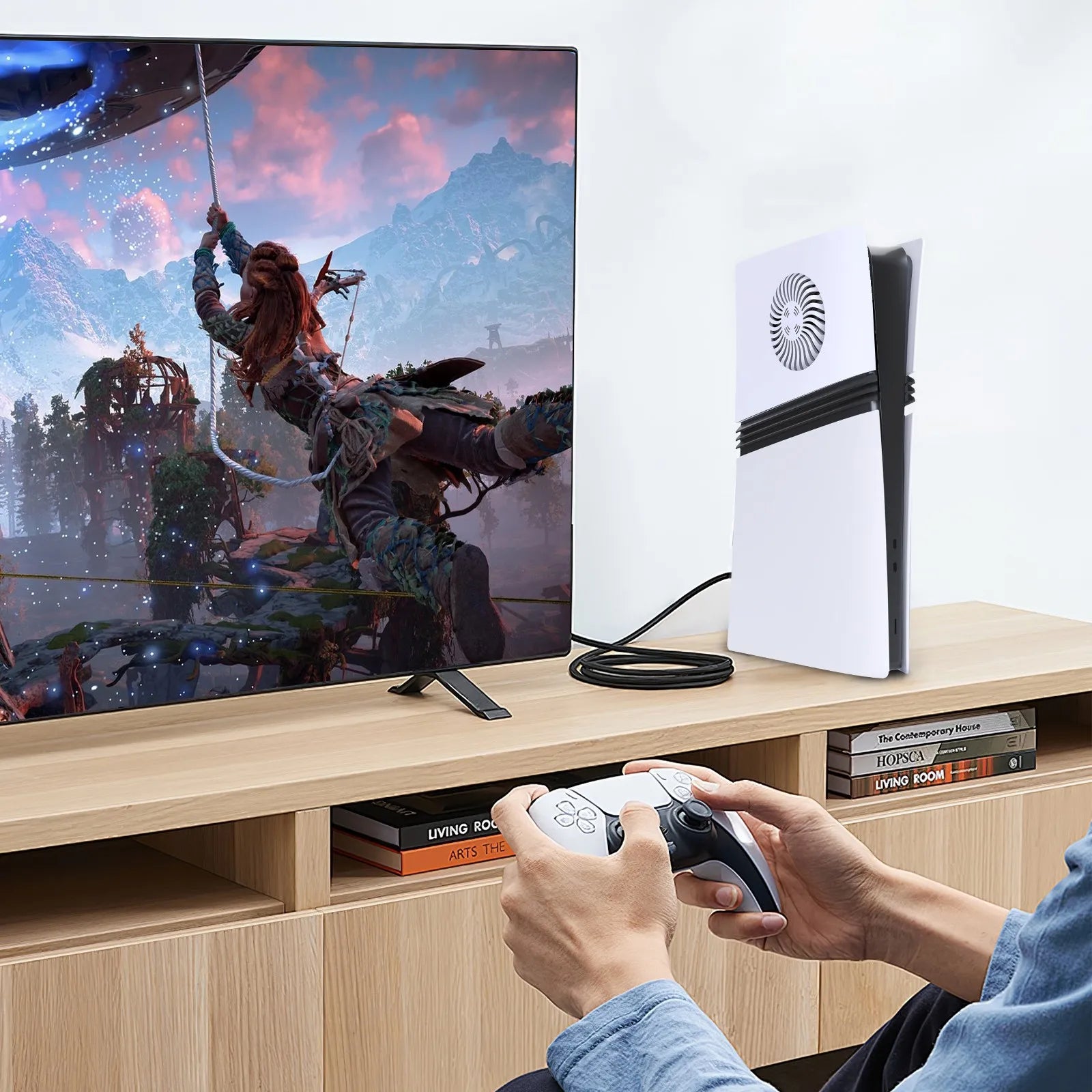 PlayStation 5 Pro Digital Edition Face Plates with Cooling Vent