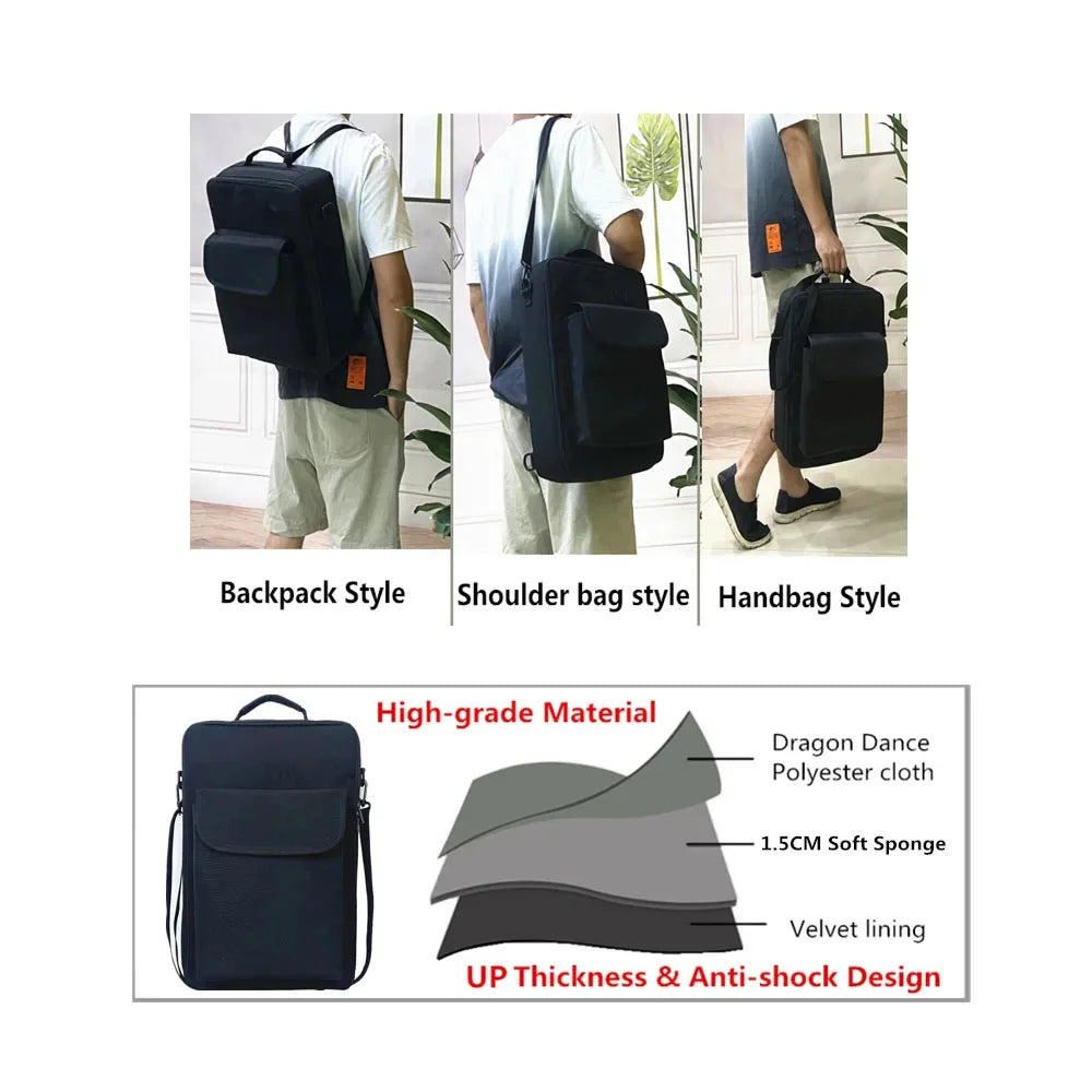 Shockproof Portable Storage Bag for PlayStation 5 Slim