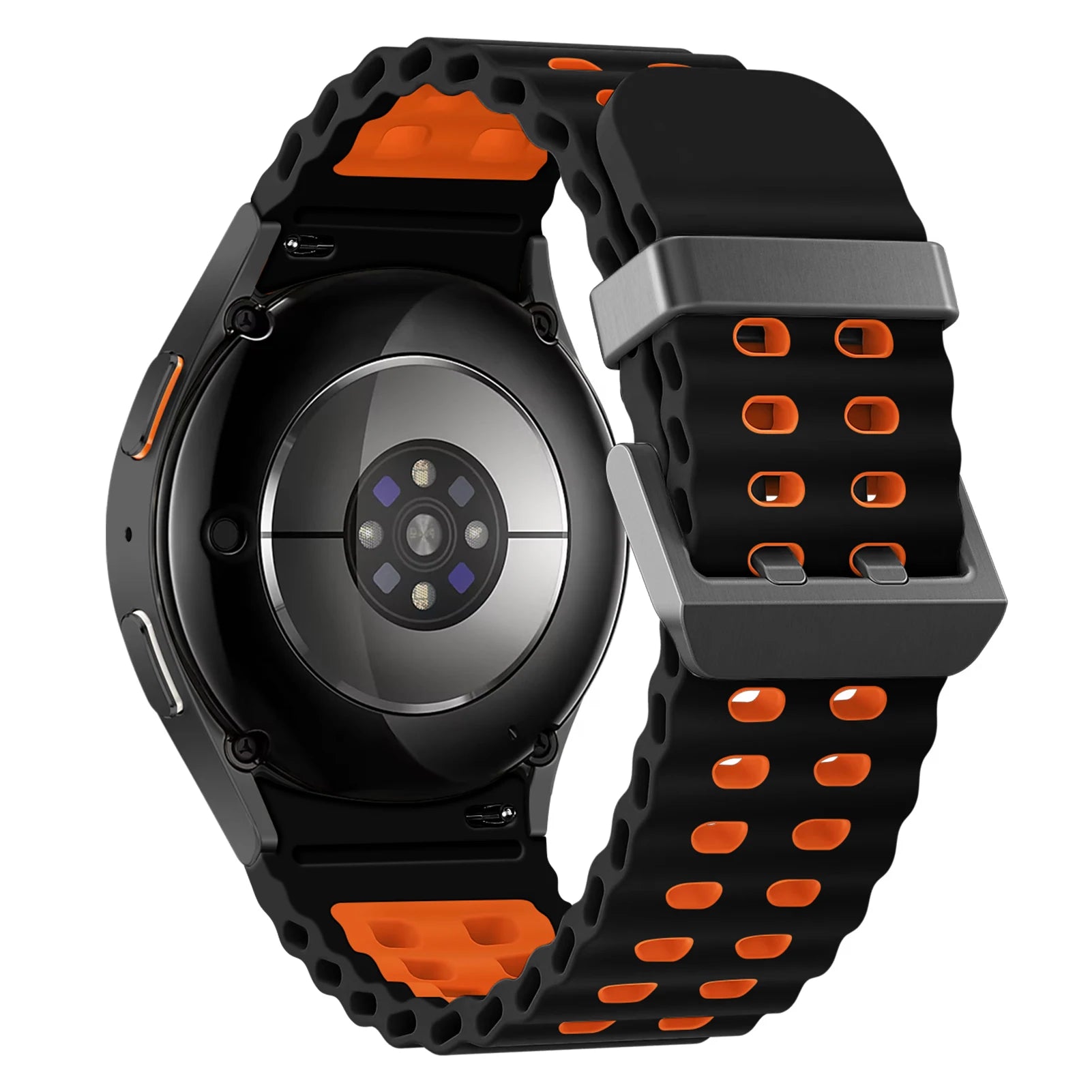 Marine-Style Silicone Band for Samsung Galaxy Watch 7