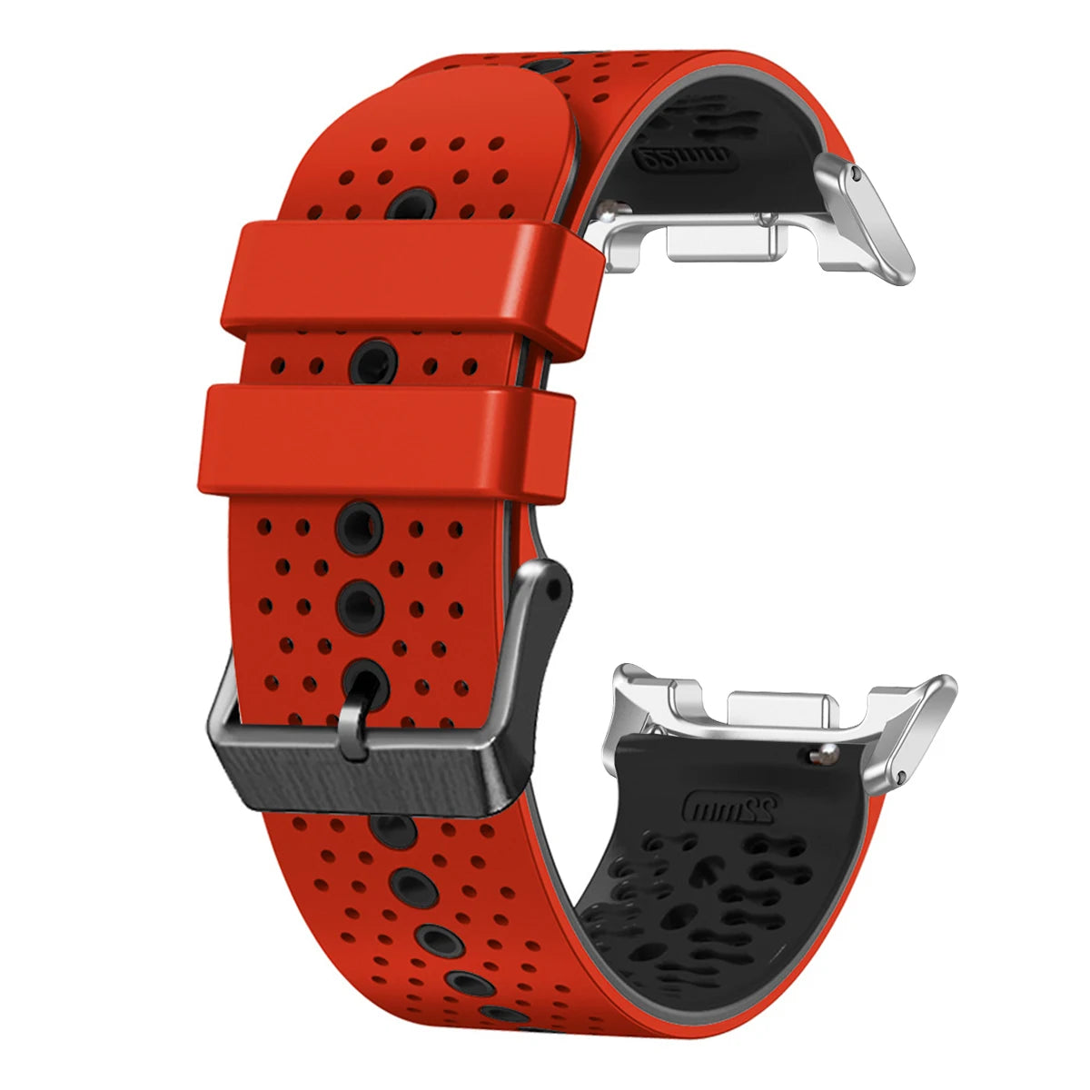 Breathable Two-Tone Silicone Sport Strap for Samsung Galaxy Watch 8 & Galaxy Watch 8 Classic