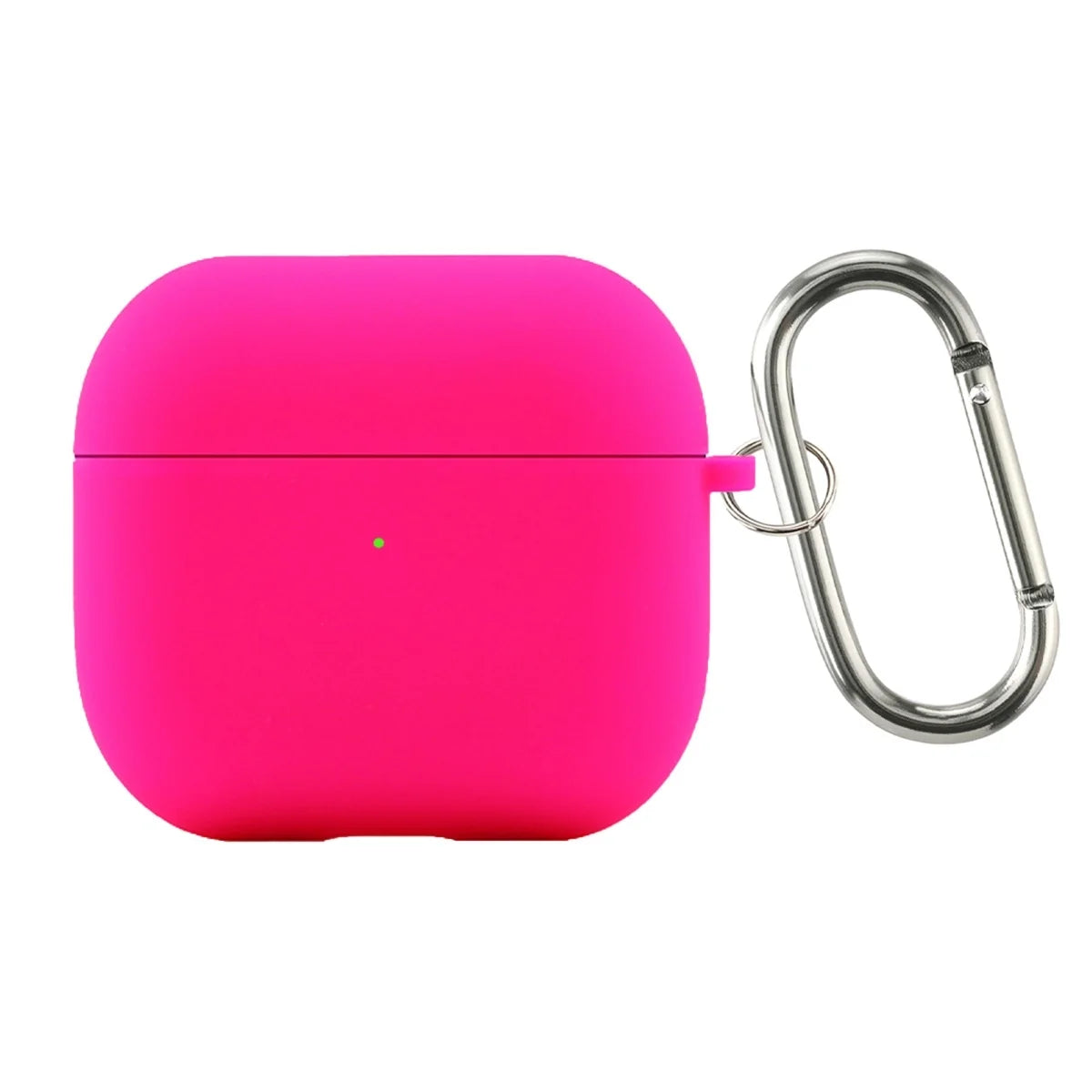 Inner Flocking Silicone and PC Keychain Case for AirPods Pro 2