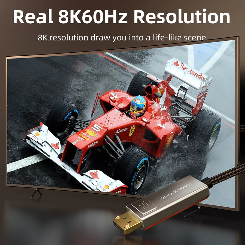 CABLETIME 8K USB-C to DisplayPort Cable