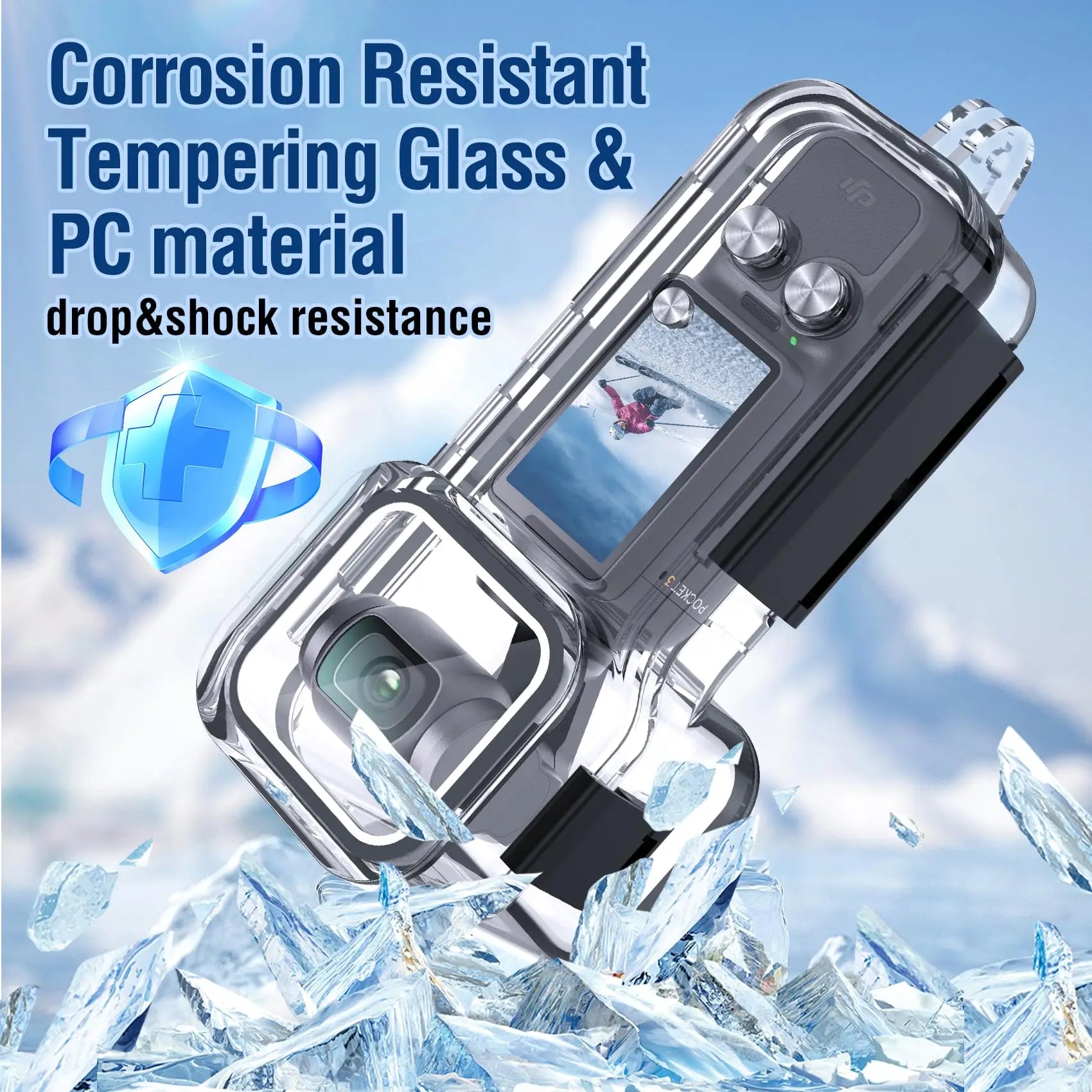 Waterproof Diving Housing Cover for DJI OSMO Pocket 3