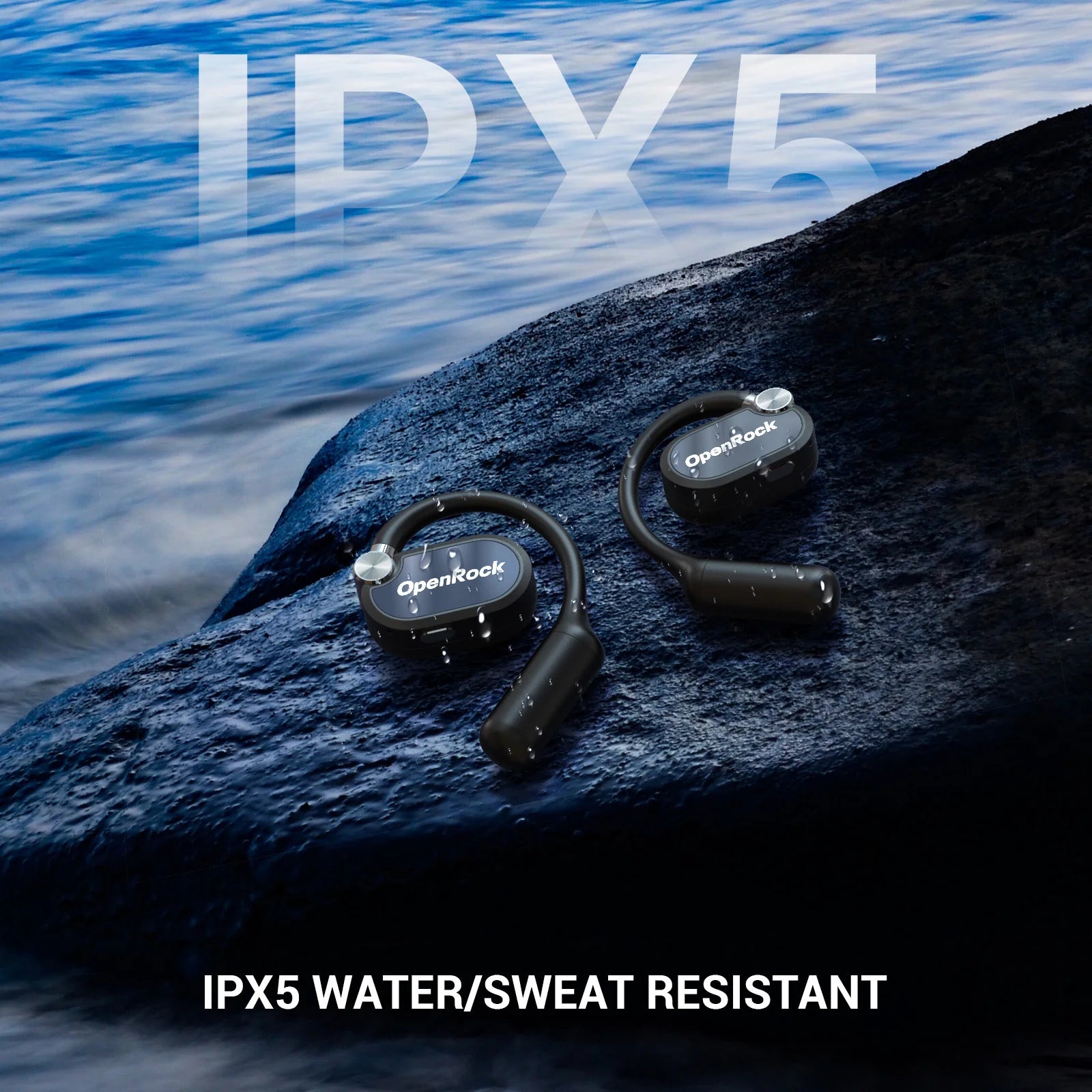 OneOdio OpenRock X Open Ear Bluetooth 5.3 Wireless Earphones