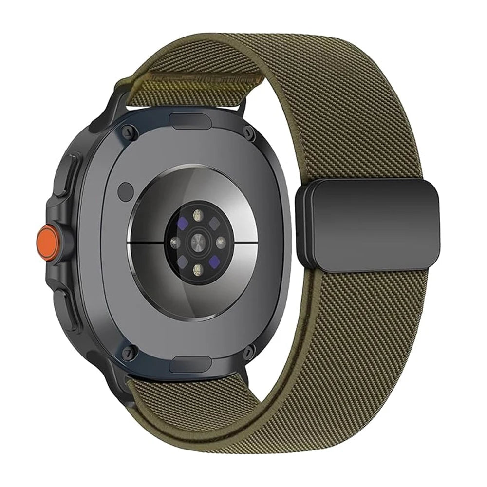 Adjustable Magnetic Nylon Band Compatible with Samsung Galaxy Watch 8 & Galaxy Watch 8 Classic