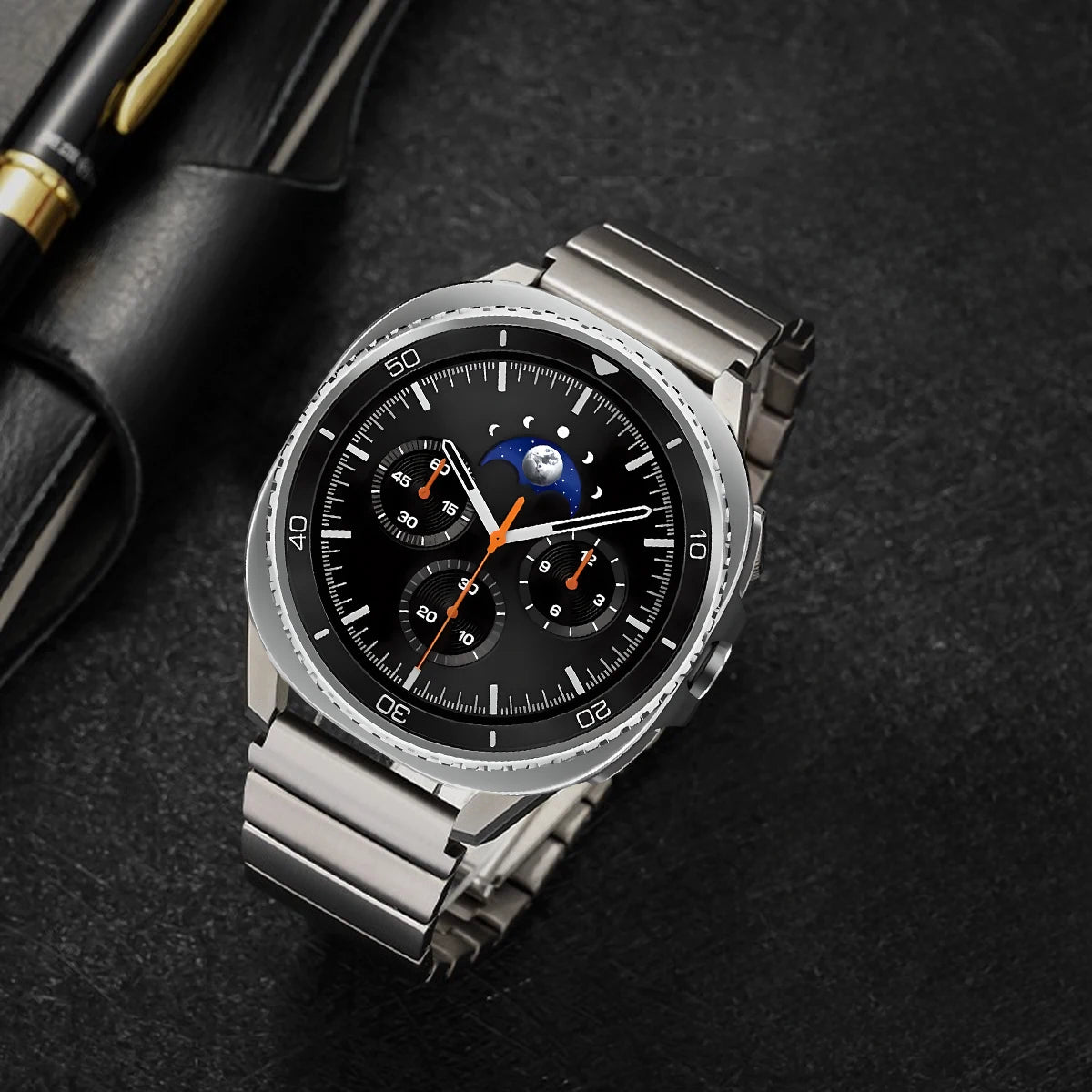 Premium Titanium Alloy Strap Compatible with Samsung Galaxy Watch 8 / Galaxy Watch 8 Classic
